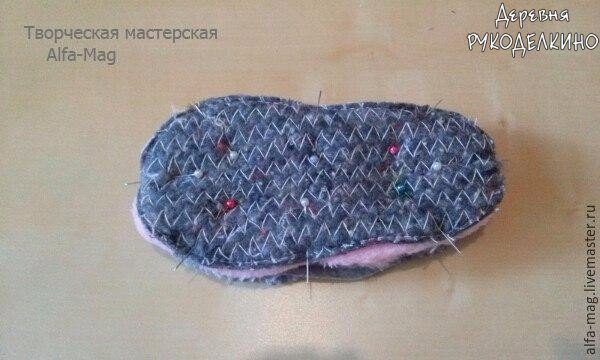 Как сшить симпатичные детские тапочки