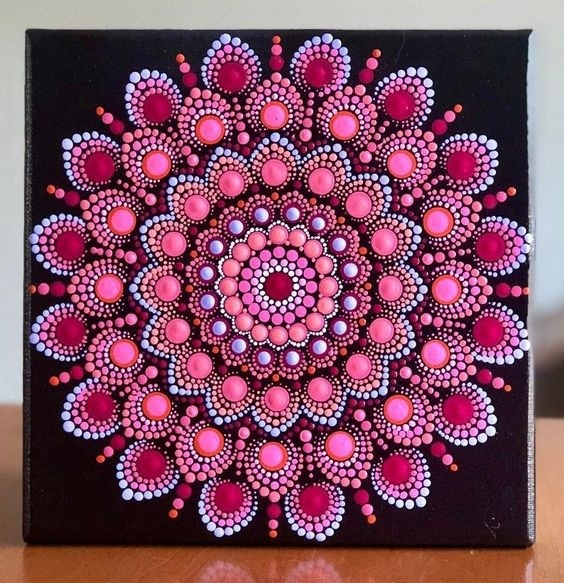 Варианты точечной росписи