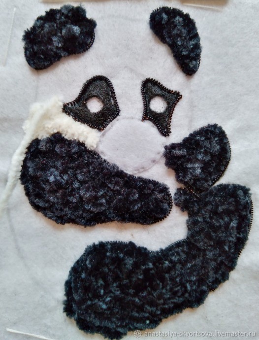 Брошь "Панда"