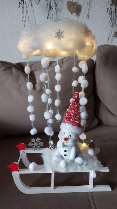 Застенчивые снеговички Застенчивые снеговички