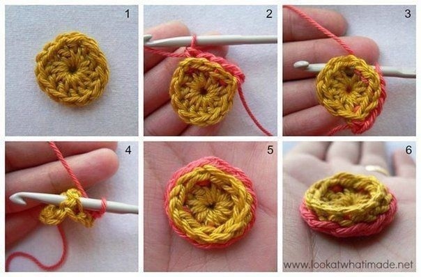 Вяжем еще один "бабушкин квадрат"