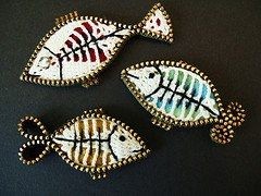 Украшения из молний