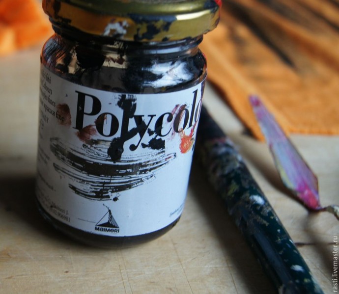 Наносим несложный рисунок на ткань Наносим несложный рисунок на ткань