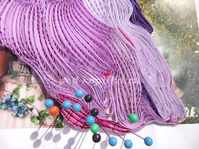 Картина в технике квиллинг: мастер-класс