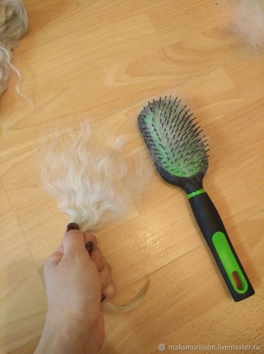 Трессы для интерьерных кукол