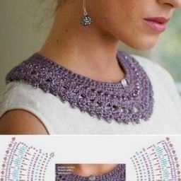 Ажурные воротнички
