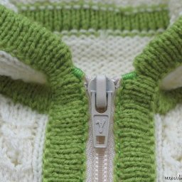 Как вшить застежку-молнию в вязаное изделие