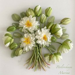 Идеи вышивки лентами