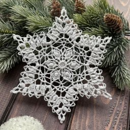 Красивые снежинки