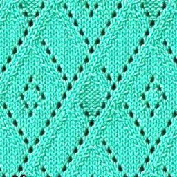 ​Ажурные узоры спицами