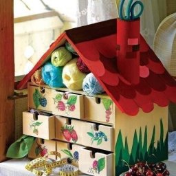 Неожиданные варианты хранения мелочей для творчества