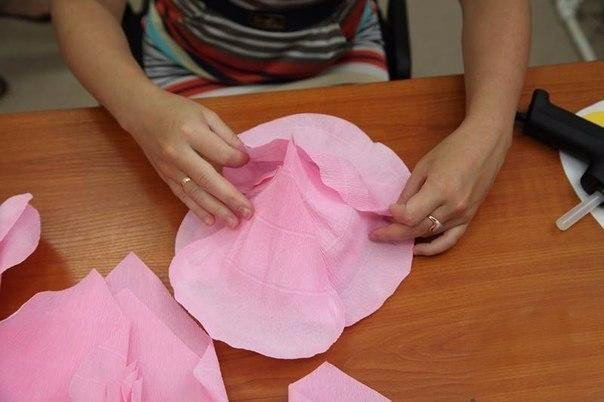 Огромные цветы для декора