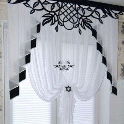 Оригинальные идеи занавесок
