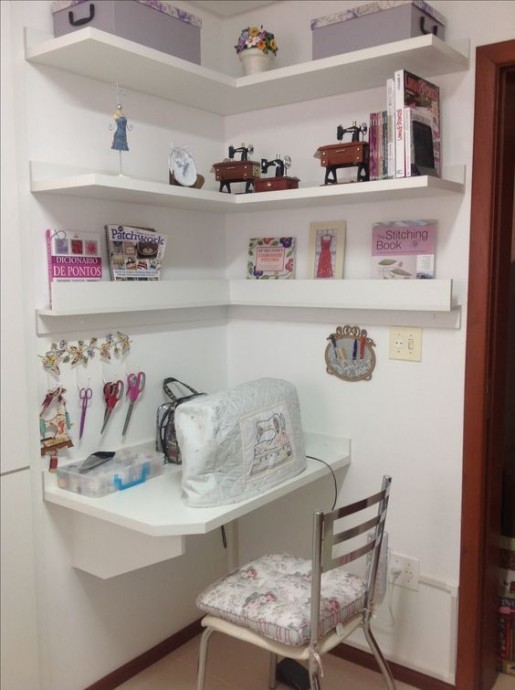 Рабочее место рукодельницы: идеи для эргономики