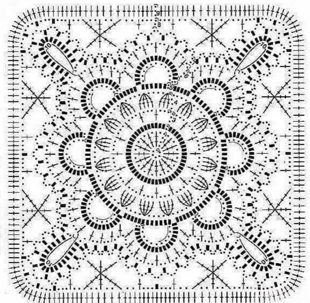 Ажурные салфетки