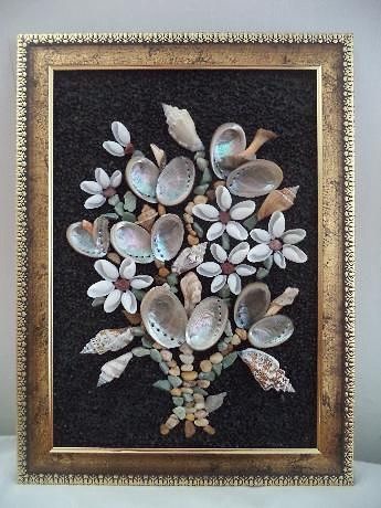 Картины с ракушками: оригинальные идеи для вдохновения Картины с ракушками: оригинальные идеи для вдохновения