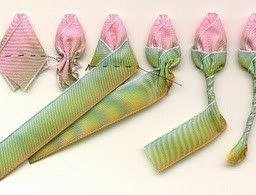 Тканевые цветы