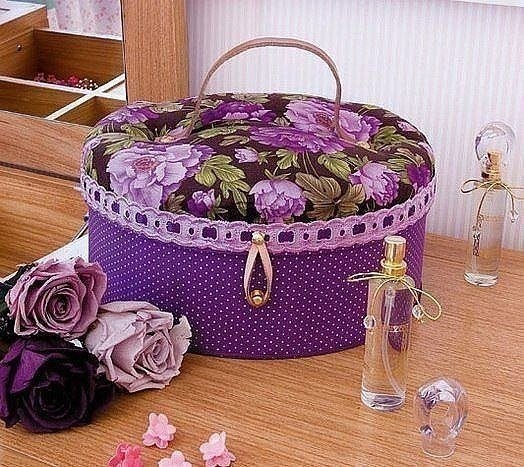 Красивая шкатулка из коробки