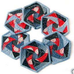 Прихватка в стиле пэчворк