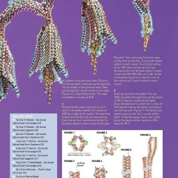 Колокольчики в технике ндебеле