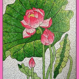 Мозаика из яичной скорлупы