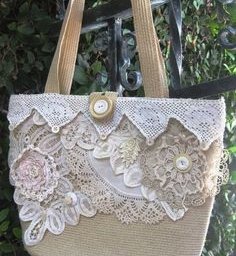 Кружевные сумочки: идеи для творческого вдохновения
