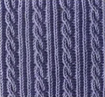 Невероятные узоры спицами