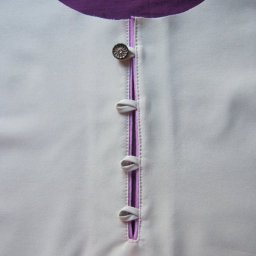 ​Обработка застежки-щель с кантом и навесными петлями: мастер-класс