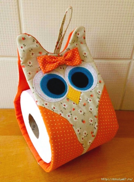 Симпатичные идеи хранения туалетной бумаги