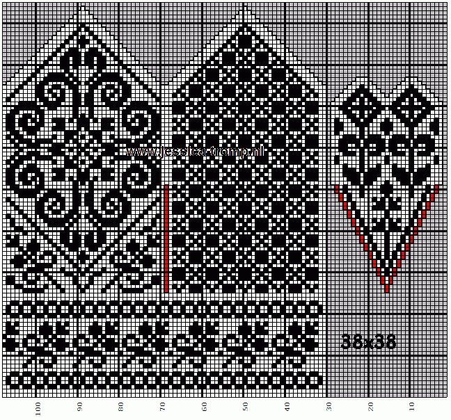 Замечательная подборка разных схем варежек