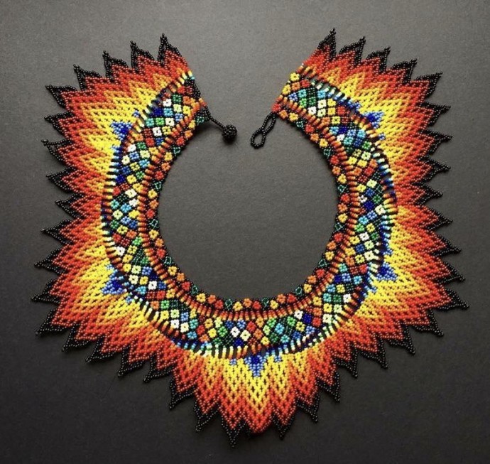​Идеи создания необычных ожерелий из бисера