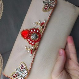 Как сшить клатч без швейной машинки