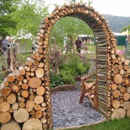 Шедевры для сада из простых вещей