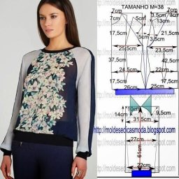 Блузки с простым конструированием