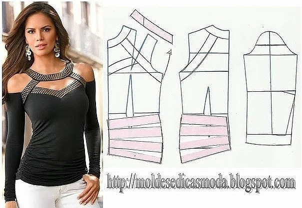 Моделирование легких летних блуз Моделирование легких летних блуз