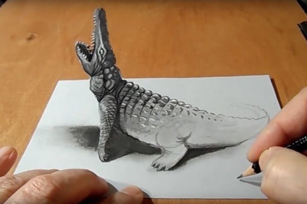 Объемные рисунки карандашами: отличные идеи для творчества