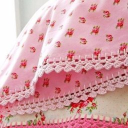 ​Обвязка края крючком