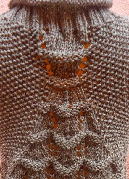 Очень красивый узор с волнами