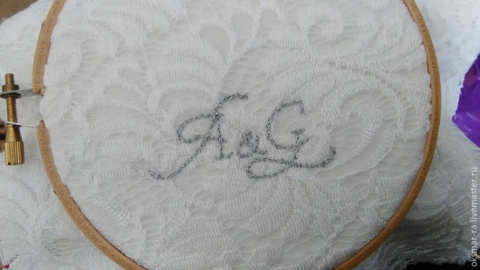 Подушечка для обручальных колец