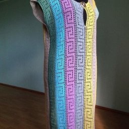 Греческий узор крючком