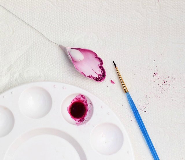 Лепим нежную орхидею