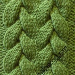 Теплые осенние узоры спицами