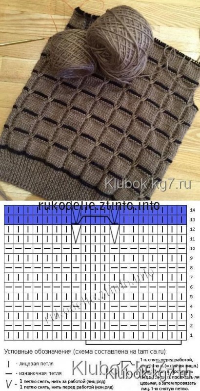 Узоры спицами