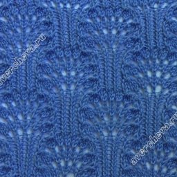 ​Восхитительный узор спицами