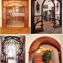 ​Идеи оформления межкомнатных арок в интерьере