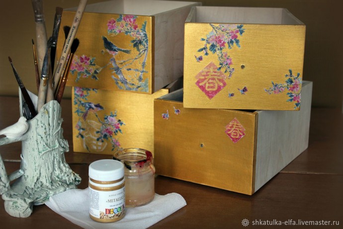 Мини-комод в японском стиле