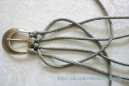 Плетеный ремень