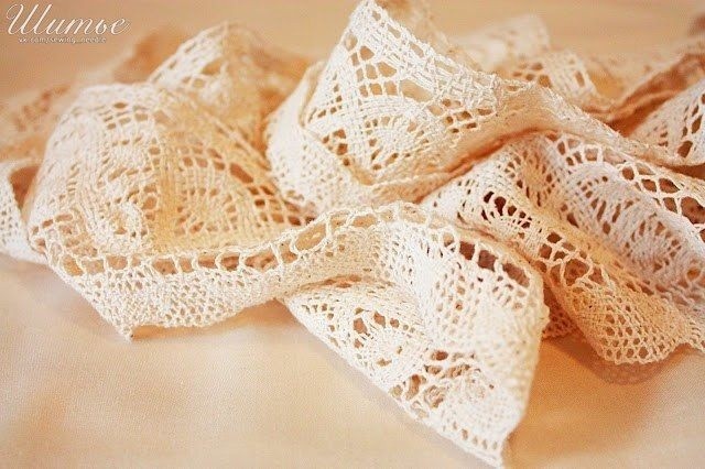 Юбка с кружевами: мастер-класс