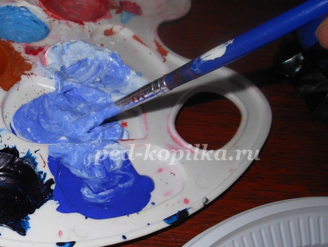 Гжельская роспись: мастер-класс