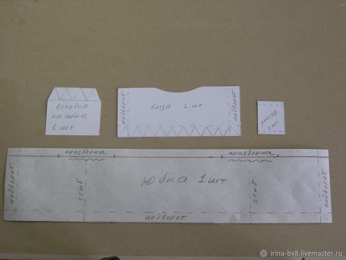 Интерьерная кукла Розочка